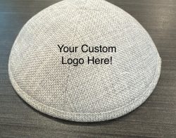 Personalized Custom Made Individual Single Piece Kippot Kippah Kipa Yarmulke Yarmulka Head Covering Synagogue Shul Chapel Temple Judaica Jewish