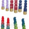 COLORFUL JUDAICA SHABBAT SABBATH CANDLES PREMIUM BEESWAX LUXURIOUS HAND CRAFTED DIPPED TEMPLE SHUL CHAPEL